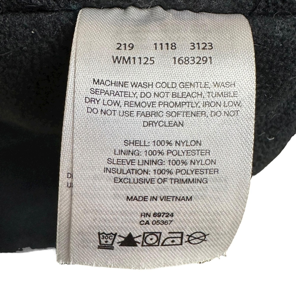Columbia Northern Bound Jacket Womens 2XL Black Fleece Lined Nylon Full Zip - Picture 7 of 8